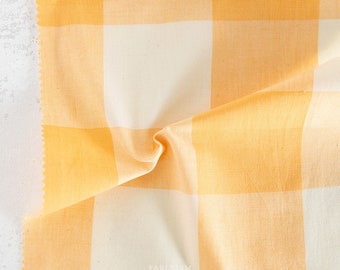Plaid in Goldenrod - Swedish Holiday by The House that Lars Built for Fableism Supply Co