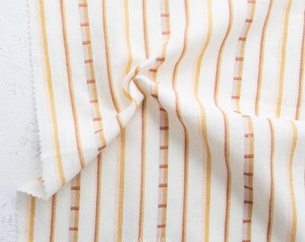 Ladder Stripe in Cream - Monarch Grove | Wovens | Fableism