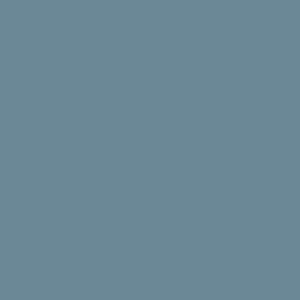May include: Solid, muted blue-gray background. The color is consistent across the entire image, providing a simple and uniform appearance. The shade is reminiscent of a calm, overcast sky.