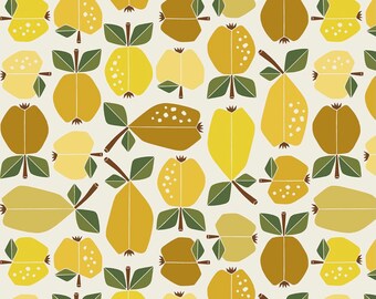 Golden Orchard - Under the Apple Tree - by Loes Van Oosten for Cotton+Steel - LV503-GO2