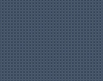 Slate Blue - Cross Stitch by Alison Glass for Andover - A9254-K1