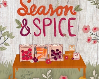 Season & Spice Fat Quarter FQ Bundle - 16 piece - by AGF Studios for Art Gallery Fabrics | AGF