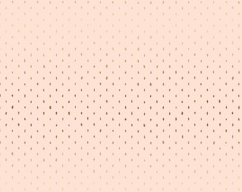 STITCH & REPEAT in Blush Metallic - by Cotton+Steel Basics - CS101-BL5M
