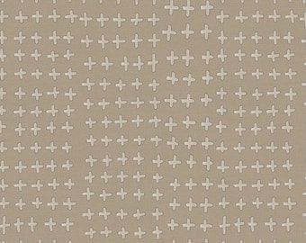 Mod Textures Plusses by Heather Black for Paintbrush Studios | PBS - Taupe 12022434