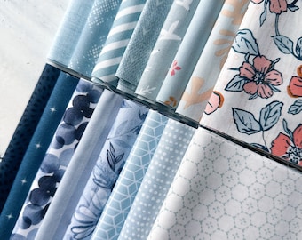 Scrappy 5” Bundles in Blue - Small, Medium, Large