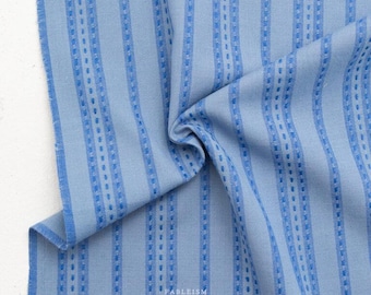 Basket Weave in Blue  - Fine & Dandy | Wovens | Fableism