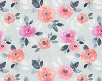 Light Blue Posies Artistic Garden - Dear Stella - DCJ1419