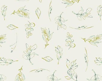 Sprinkled Sprigs - Cur8tor Botanica by AGF Studio for Art Gallery Fabrics