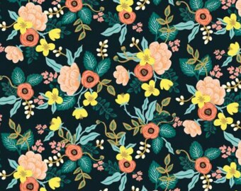 PRIMAVERA Birch Black - by Rifle Paper Co. Cotton + Steel - RP304-BK1