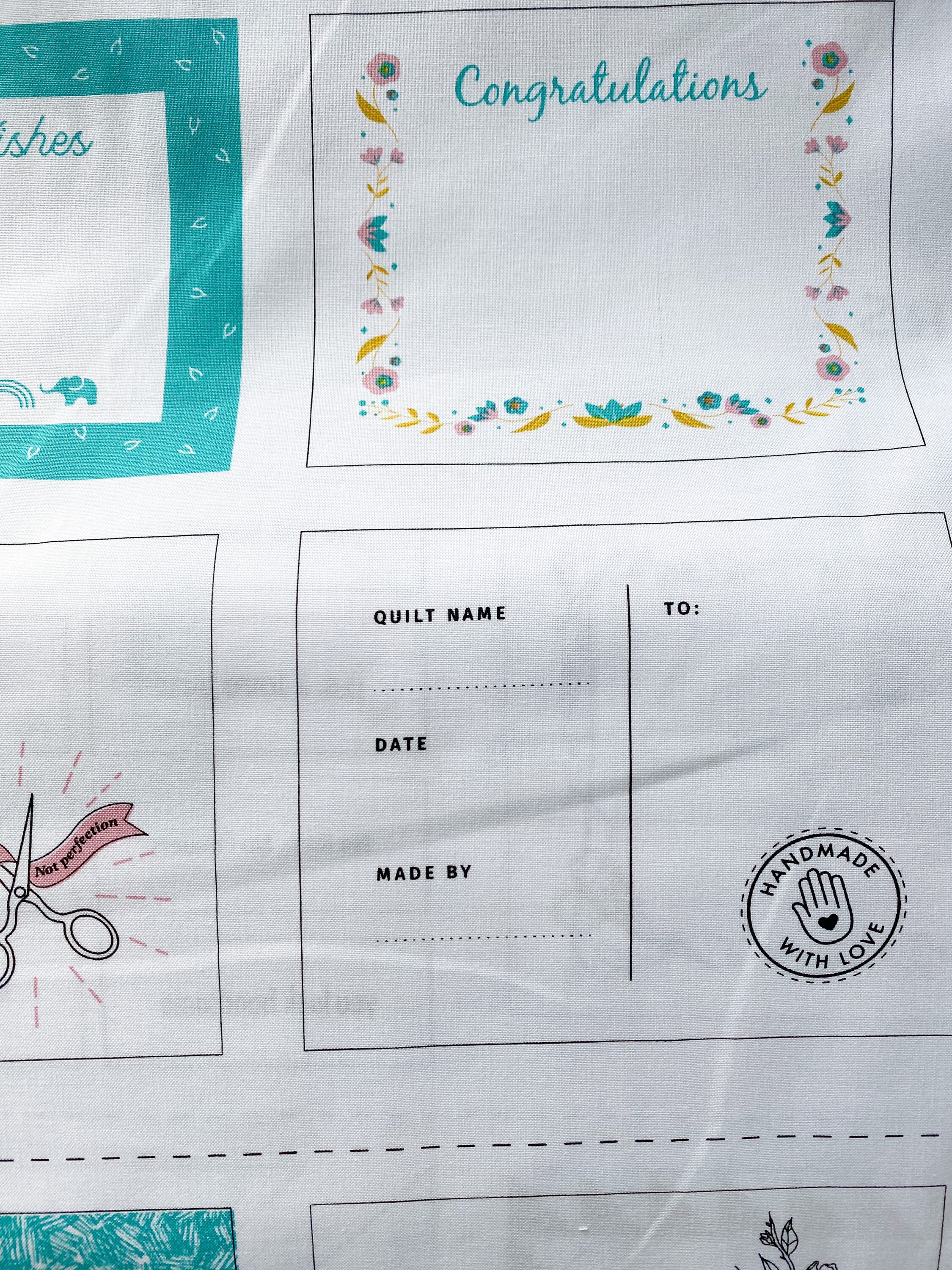 Quilt Label Panel 23 Panel FIGO Fabrics 9043910 Etsy