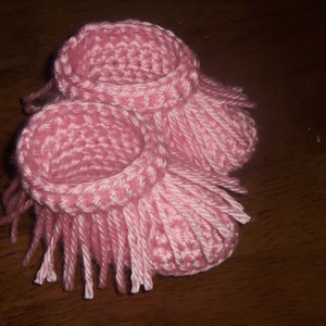 Crochet Baby Moccasins