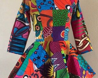 nigerian peplum tops