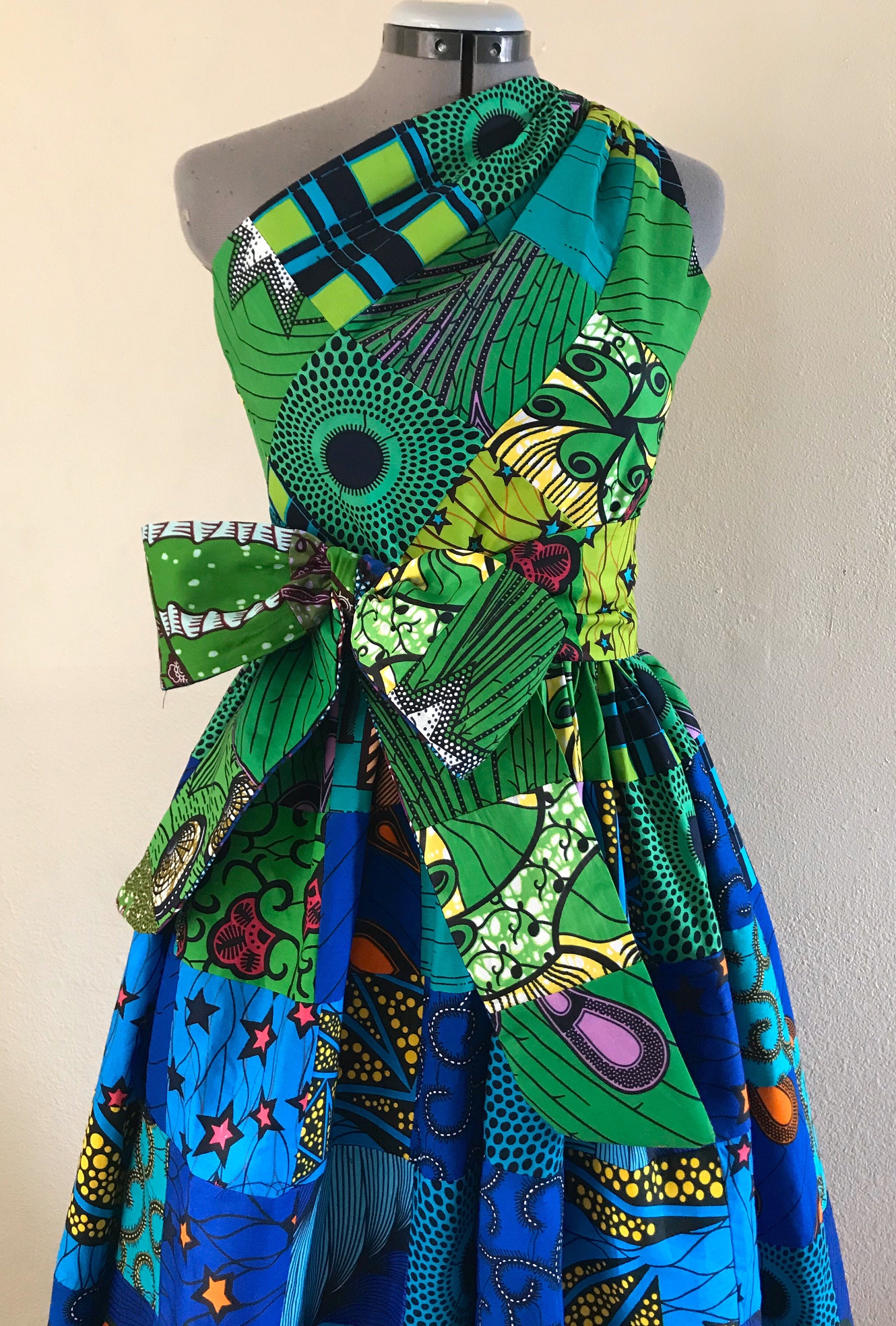 【sor】AMERI MEDI PATCHWORK CLOTH DRESS Ameri（アメリ）の「MEDI PATCHWORK CLOTH DRESS（ワンピース