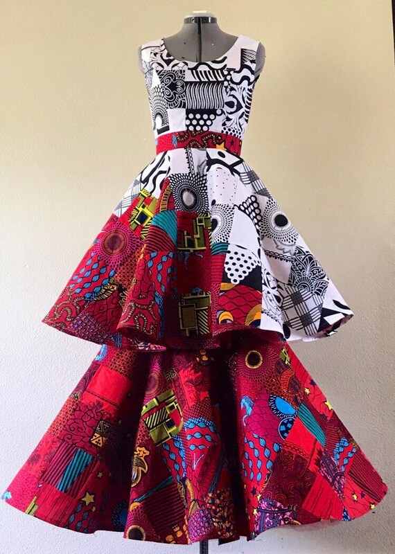 red velvet wedding dress