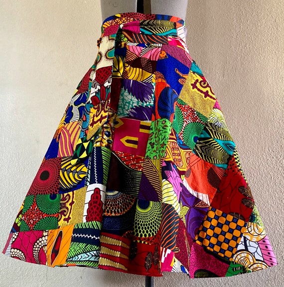 Long wrap top skirt 100