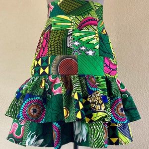 Print Pockets, - and With Optional Patchwork Dress Genuine Sash African 3/4 Etsy Sleeves Maxi