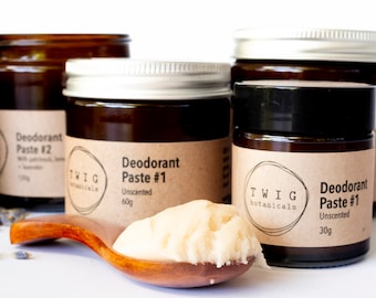 Deodorant paste - natural, effective, organic