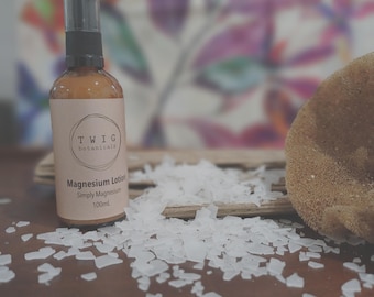 Loción de magnesio para relajación muscular, alivio del estrés y apoyo para dormir (100 ml)