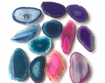 Agate Magnets - Refrigerator Magnets