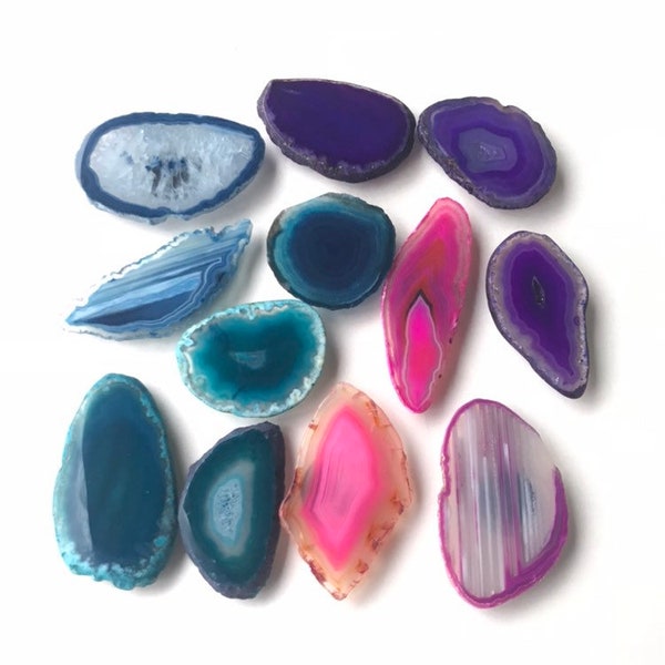 Agate Magnets - Refrigerator Magnets