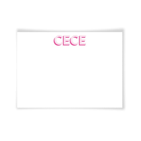 CECE | Printable Note Card