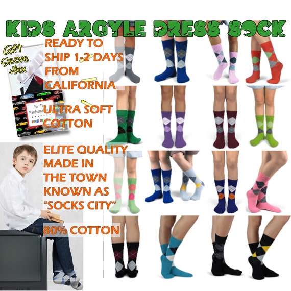 Boys argyle socks deals