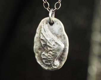 Silver Wing Pendant - Origin of Flight