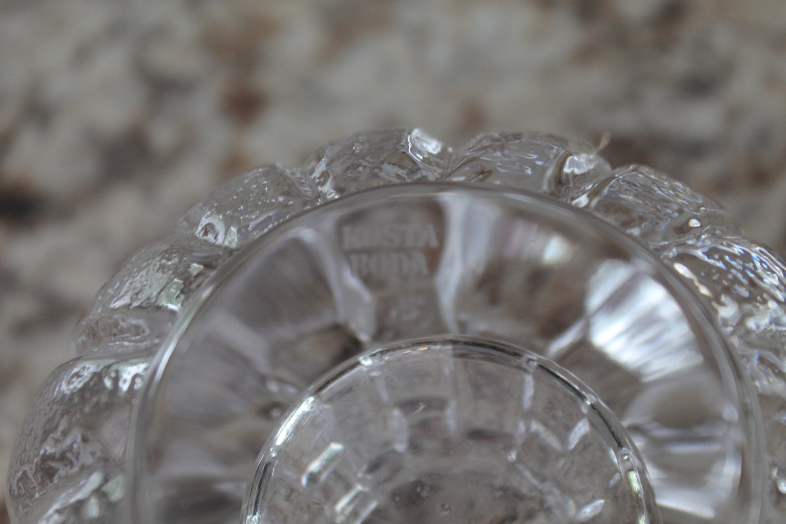 Vintage Kosta Boda Candle Holder Swedish Candle Holder Mid Etsy