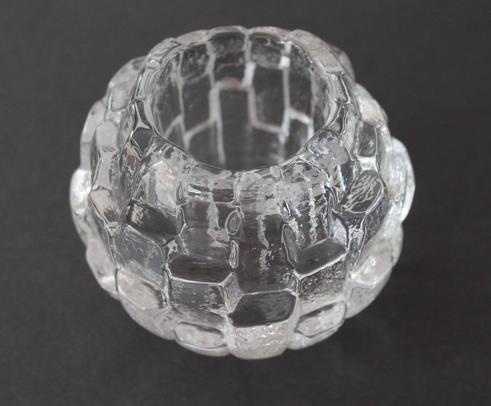 Vintage Kosta Boda Candle Holder Swedish Candle Holder Mid Etsy