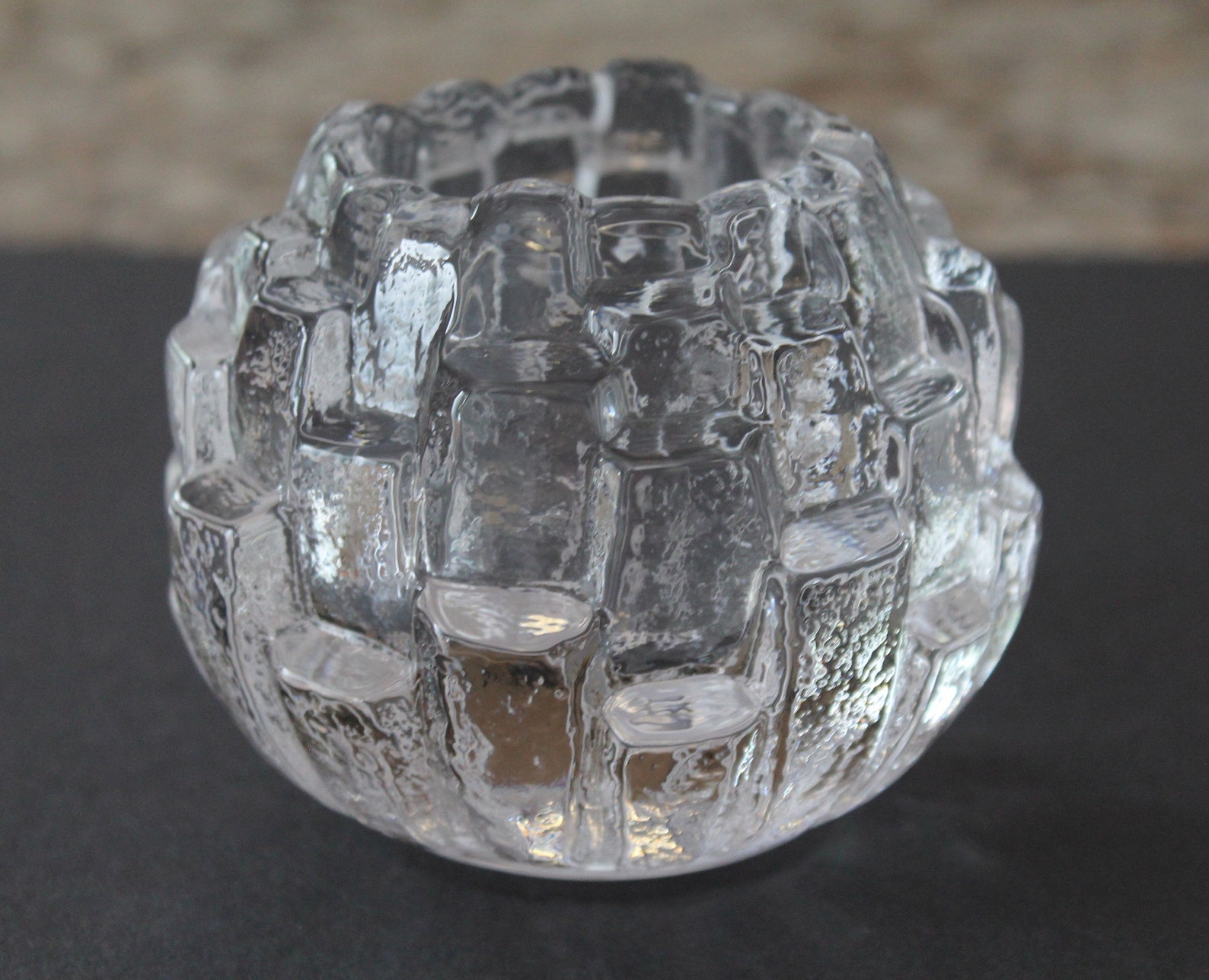 Vintage Kosta Boda Candle Holder Swedish Candle Holder Mid Etsy