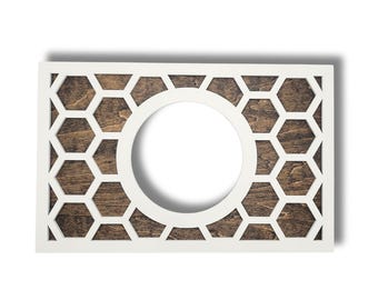 Nest Thermostat Decorative Backer Plate 5.75&quot; x 9 - 10&quot;, Back Plate for 2nd 3rd and 4th Generation Nest Thermostats Decorative thermostat