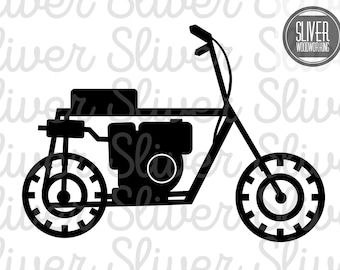 Mini Bike Stickers - Minibike Decals and Window Stickers- Mini Bike ...