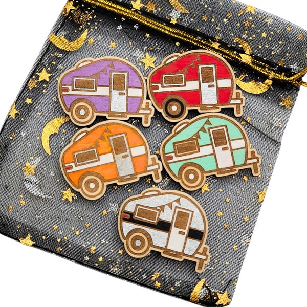 Vintage Camper Magnets | Camper Gifts | Camping Enthusiasts