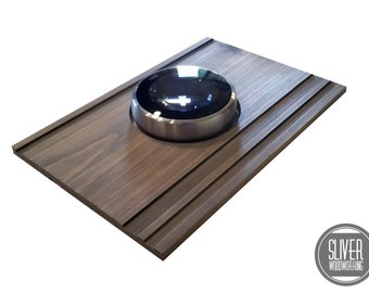 Nest Thermostat Wall Plate 6&quot; x 9&quot;- Sliver Woodworking, Nest Wall Plate, Nest Thermostat Backplate, Decorative wall cover, Thermostat cover