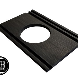 Nest Thermostat Wall Plate 6&quot; x 9&quot;- Sliver Woodworking, Nest Wall Plate, Nest Thermostat Backplate, Decorative wall cover, Thermostat cover