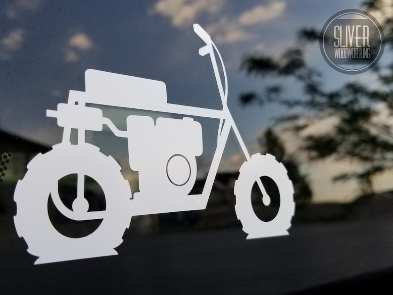 mini bike stickers