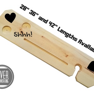 Bathtub Tray- Shhh! Sliver Woodworking, bath tub caddy tray, bath desk, bathtub wine holder, soaking tub accessories, bath holder, bath tray