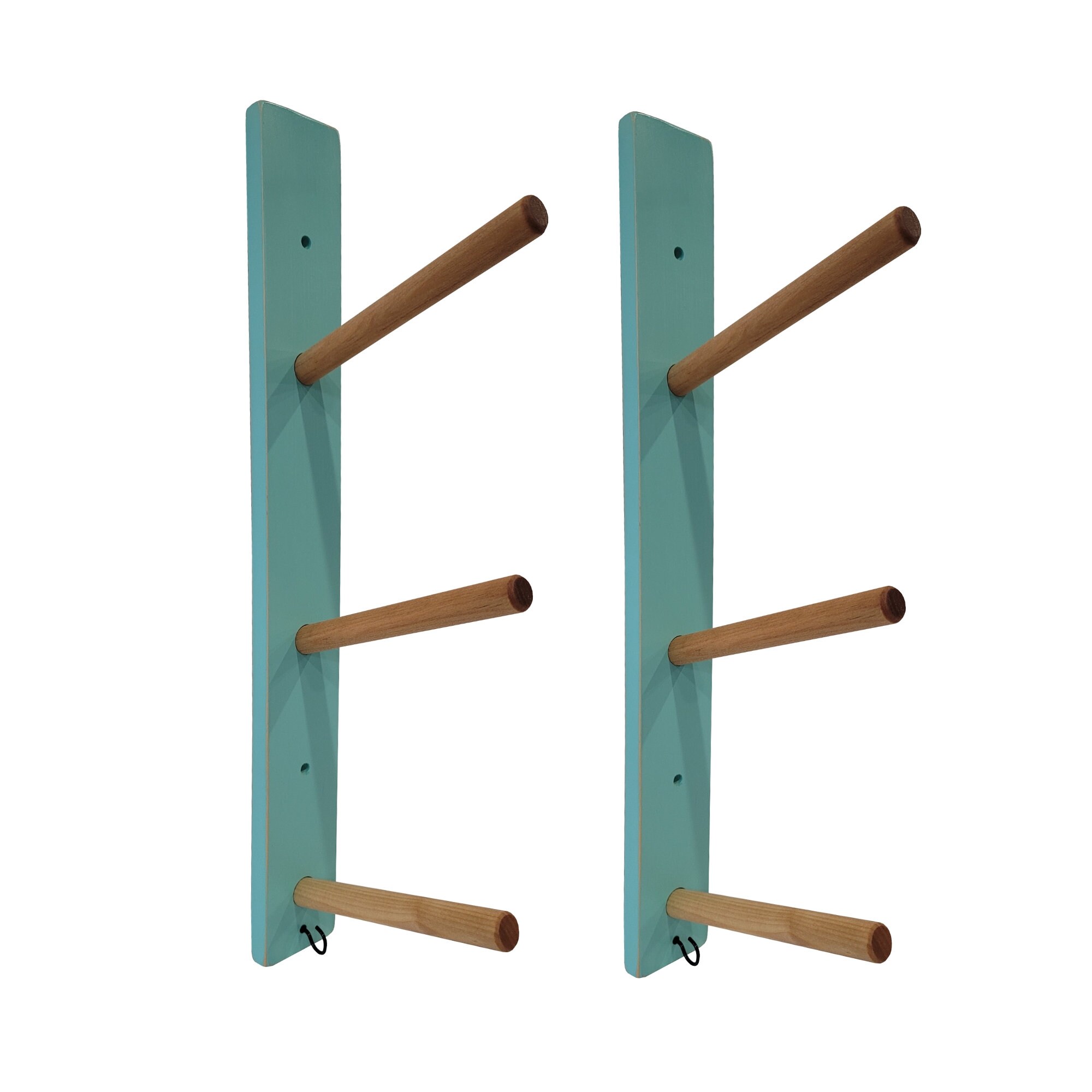 Yoga Mat Rack 2 Shelves With 2 Mat Racks, Yoga Decor, Gym Mat Rack, Gym  Storage, Fitness 