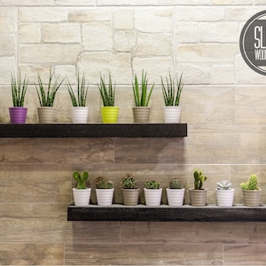 Floating Shelf Brackets - Sliver Woodworking, Heavy Duty Floating Shelf Brackets, DIY Metal Shelving brackets, Metal floating shelf brackets