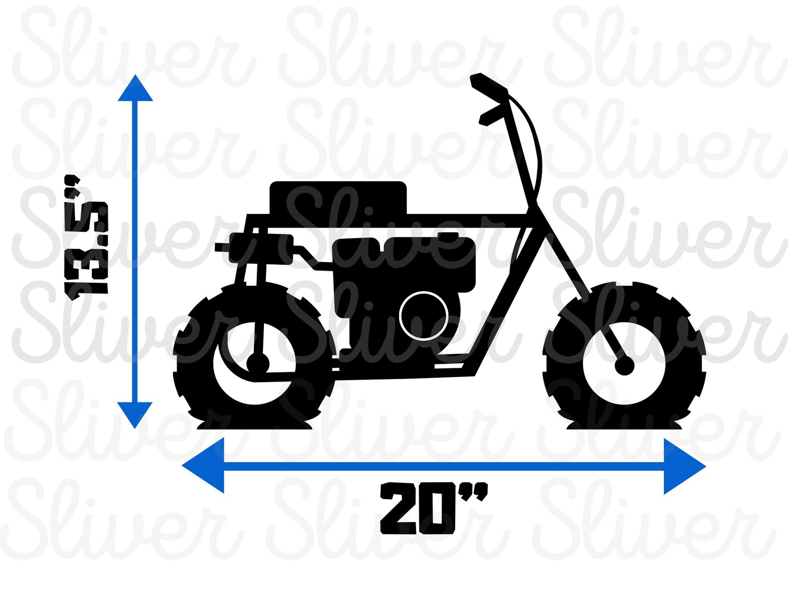Mini Bike Stickers Minibike Decals and Window Stickers Mini | Etsy