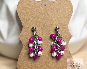 Beaded Drop Earrings