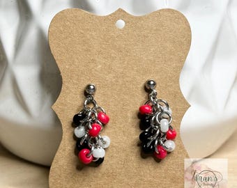 Beaded Drop Earrings