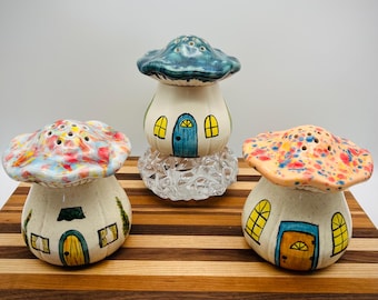 Mushroom Fruit Fly Trap Jar - Cute Fruit Fly Trap - Decorative Fruit Fly Trap - Fly Trap Jar