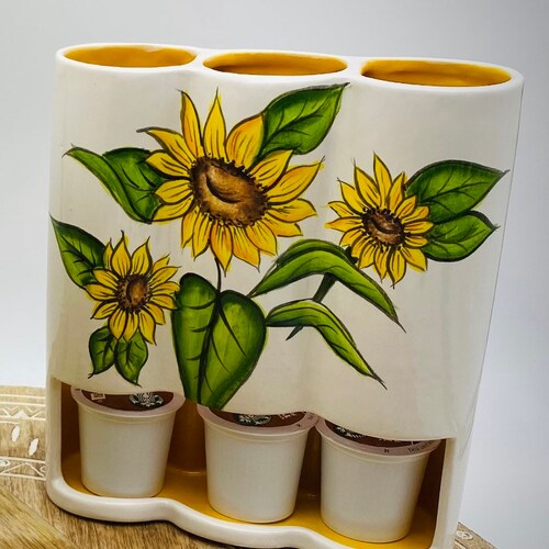 Coffee Time Kcup Holder Space Saver Keurig Cup Holder Etsy