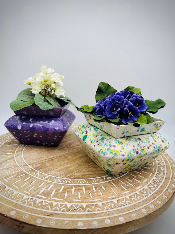 Self Watering Planters Pots 6 Inch Plant Pots, Modern Ci24864 - Modern Vases And Glass Vase Price