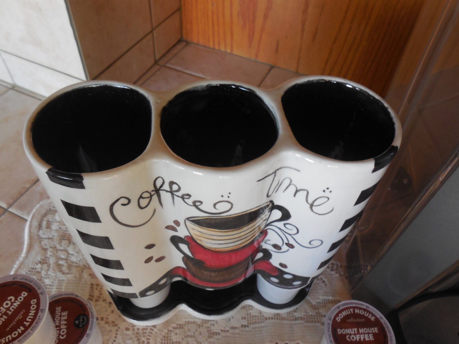 Coffee Time Kcup Holder Space Saver Keurig Cup Holder Etsy