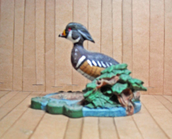 Avon Collection Wood Duck Miniature Figurine 1989