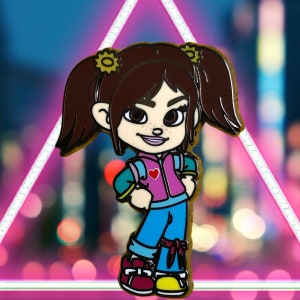 Vanellope Brewster Emaille Pin