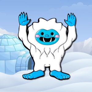 Yeti Boy Enamel Pin