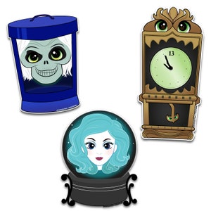 999 Happy Haunts Stickers